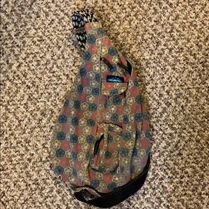 Kavu rope bag with flower print
